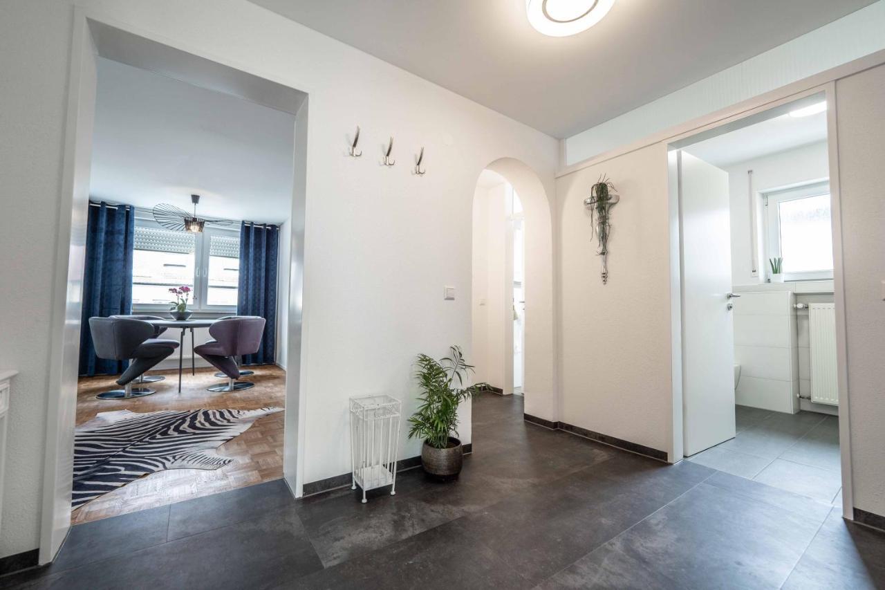 City Wohnung FN L 5 KLIMATISIERT mit Balkon und Küche Friedrichshafen Exterior foto